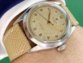 Thumbnail von Rolex Oyster Vintage Oyster Precision Beautiful Cream Dial 6480 6480