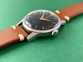 Thumbnail von Omega Seamaster Serviced Seamaster Vintage Black Restored Dial 14389 14389