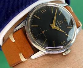 Thumbnail von Omega Seamaster Serviced Seamaster Vintage Black Restored Dial 14389 14389