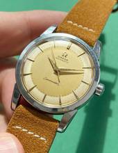 Thumbnail von Omega Seamaster Serviced Seamaster Vintage Automatic Automatik Cream Two Tone Dial 2846 2846