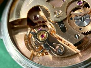 Thumbnail von Omega Seamaster Serviced Seamaster Vintage Automatic Automatik Cream Two Tone Dial 2846 2846