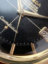 Thumbnail von Omega Constellation Serviced Constellation Pie Pan Vintage Automatic Automatik Black Gilt Dial 168005 168005