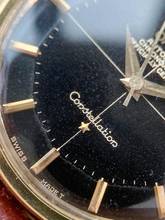 Thumbnail von Omega Constellation Serviced Constellation Pie Pan Vintage Automatic Automatik Black Gilt Dial 168005 168005