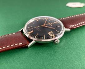 Thumbnail von Omega Seamaster DeVille De Ville Vintage Automatic Automatik Black Restored Dial