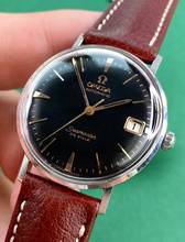 Thumbnail von Omega Seamaster DeVille De Ville Vintage Automatic Automatik Black Restored Dial