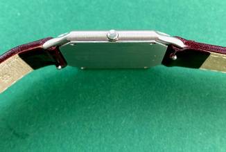 Thumbnail von Omega Classic Very Rare Quarz in 950 Solid Platinum Structured Dial Vintage