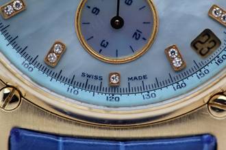 Thumbnail von Ebel 1911 Chronograph Blue Diamond MOP