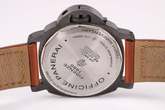 Thumbnail von Panerai Luminor Base Logo PVD 10th anniversary of Paneristi ref. PAM360 - perfect condition full set - nur 300 Stk. weltweit
