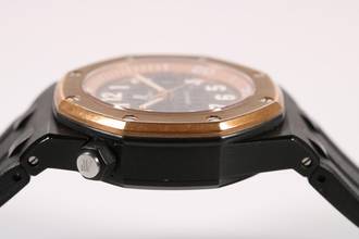 Thumbnail von Audemars Piguet Royal Oak Offshore Scuba Bartorelli 125th ref. 15702AU.OO.D002CA.01 - top condition inkl. Extra-Band und Extra-Schließe
