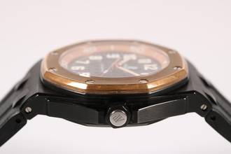 Thumbnail von Audemars Piguet Royal Oak Offshore Scuba Bartorelli 125th ref. 15702AU.OO.D002CA.01 - top condition inkl. Extra-Band und Extra-Schließe