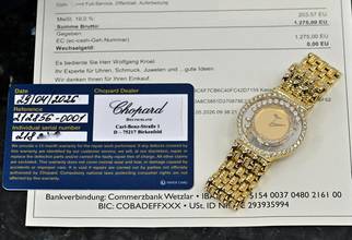 Thumbnail von Chopard Happy Diamonds 212856 | Chopard Service 2026 orig. yellow gold bracelet