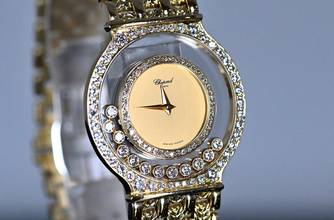 Thumbnail von Chopard Happy Diamonds 212856 | Chopard Service 2026 orig. yellow gold bracelet