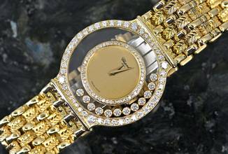 Thumbnail von Chopard Happy Diamonds 212856 | Chopard Service 2026 orig. yellow gold bracelet
