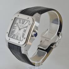 Thumbnail von Cartier Santos 100 XL W20073X8 silver dial Full Set TOP Condition 2019