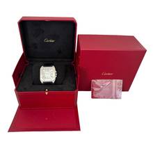 Thumbnail von Cartier Santos 100 XL W20073X8 silver dial Full Set TOP Condition 2019