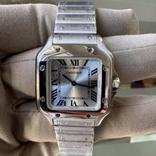 Thumbnail von Cartier Santos Galbée WSSA0082 Damen 27MM Quarz Komplettset NEU 2025 Komplettset NEU 2025