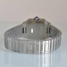 Thumbnail von Cartier Santos Galbée WSSA0082 Damen 27MM Quarz Komplettset NEU 2025 Komplettset NEU 2025