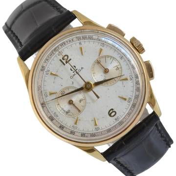 Omega Classic Chronograph Classic OT2872 caliber 320 yellow gold 18KT 1947
