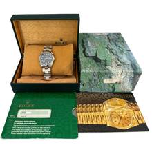Thumbnail von Rolex Air King 14000 Precision 34MM Soleil blue Tritium dial Full Set 1996