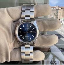 Thumbnail von Rolex Air King 14000 Precision 34MM Soleil blue Tritium dial Full Set 1996