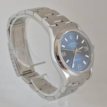 Thumbnail von Rolex Air King 14000 Precision 34MM Soleil blue Tritium dial Full Set 1996