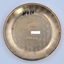 Thumbnail von Movado Kingmatic Sub-Sea Datum silbernes Zifferblatt gelb Gold 9KT 1960er Jahre