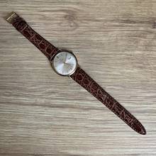 Thumbnail von Movado Kingmatic Sub-Sea Datum silbernes Zifferblatt gelb Gold 9KT 1960er Jahre