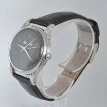 Thumbnail von Movado Calendomatic Triple date 16207 black dial Steel 1950’s
