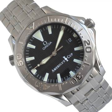 Omega Seamaster Diver 300 M Professional 300M America’s Cup Limited Edition Full Set