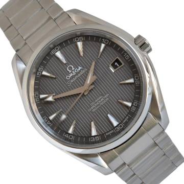 Omega Seamaster Aqua Terra automatic grey dial Full Set