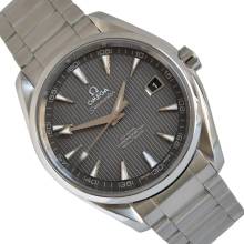 Thumbnail von Omega Seamaster Aqua Terra Automatik, graes Zifferblatt, Vollständiges Set