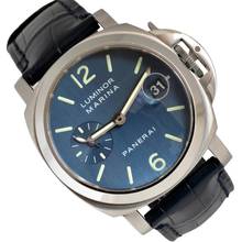Thumbnail von Panerai Luminor Marina 40MM PAM00119 Automatik Blaues Zifferblatt mit Stabindizes