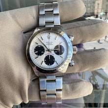 Thumbnail von Rolex Daytona Cosmograph 6265 silver dial Big Red Daytona Full Set 1976 TOP Condition