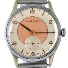 Thumbnail von Ulysse Nardin Classic Jumbo salmon dial very rare 1940's