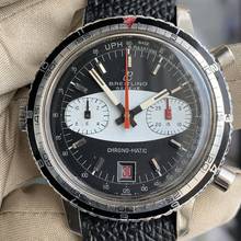 Thumbnail von Breitling Chrono-Matic 2110 automatic Panda black dial 1970's
