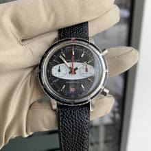 Thumbnail von Breitling Chrono-Matic 2110 automatic Panda black dial 1970's