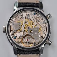 Thumbnail von Breitling Chrono-Matic 2110 automatic Panda black dial 1970's