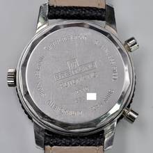 Thumbnail von Breitling Chrono-Matic 2110 automatic Panda black dial 1970's