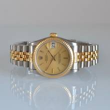 Thumbnail von Rolex Datejust 68273 Medium 31MM Champagne dial Full Set