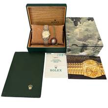Thumbnail von Rolex Datejust 68273 Medium 31MM Champagne dial Full Set