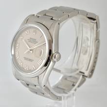 Thumbnail von Rolex Datejust 16200 Ivory Roman dial Full Set 1991