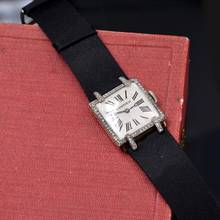 Thumbnail von Cartier Lady Art Deco Cocktailuhr Platin und Diamanten 1920er Jahre