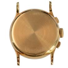 Thumbnail von Patek Philippe Chronograph 130 indelible silver dial yellow gold 18KT 1946's