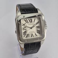 Thumbnail von Cartier Santos 100 Large Steel Automatik Komplett