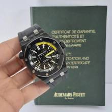 Audemars Piguet Royal Oak Offshore Diver Carbon & Ceramic 42mm Automatik Vollständig