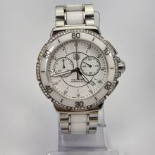 Thumbnail von TAG Heuer Formula 1 Lady White Ceramic & Diamonds 41mm Quartz Komplett