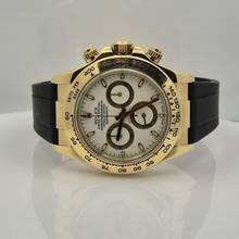 Thumbnail von Rolex Daytona Yellow Gold 40mm Rubber B Strap Automático Completo