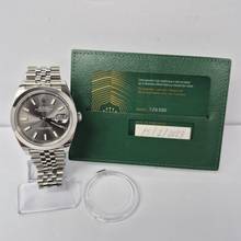 Thumbnail von Rolex Datejust 41mm GreyDial Jubilee Automático Completo