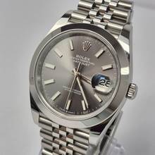 Thumbnail von Rolex Datejust 41mm GreyDial Jubilee Automático Completo