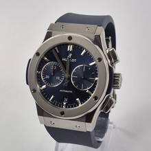 Thumbnail von Hublot Classic Fusion Racing Blue Chronograph Titanium 45mm Automatik Vollständig